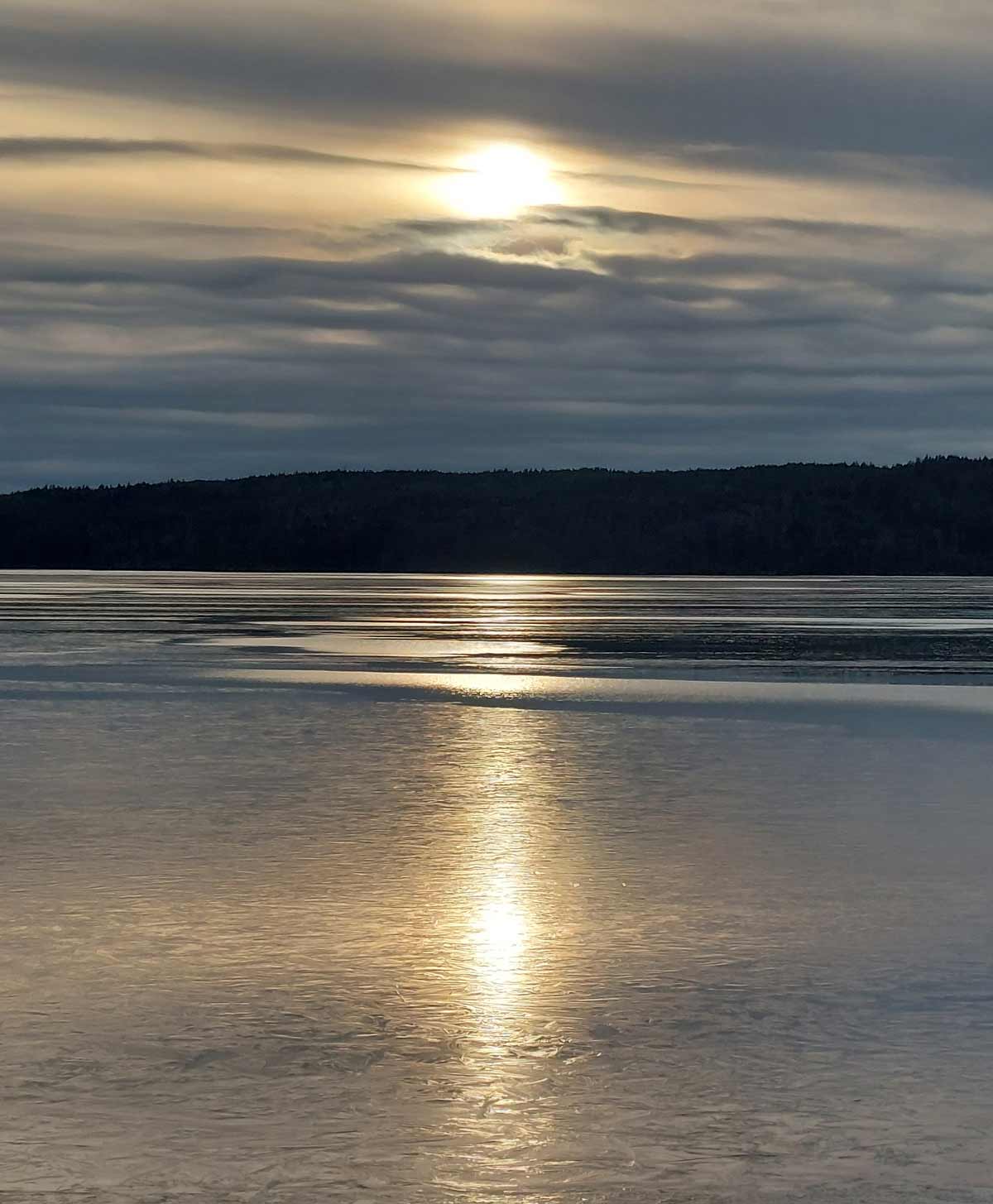 Sonnenuntergang am See